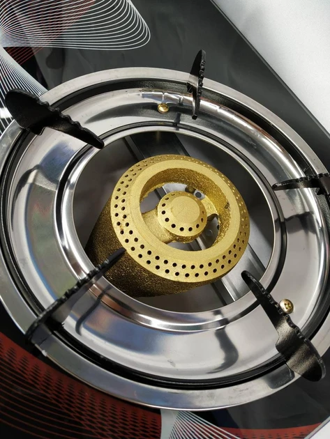 Газовая плита таганок Rainberg RB-2230 на 1 конфорку в стиле High-tech, фото №3