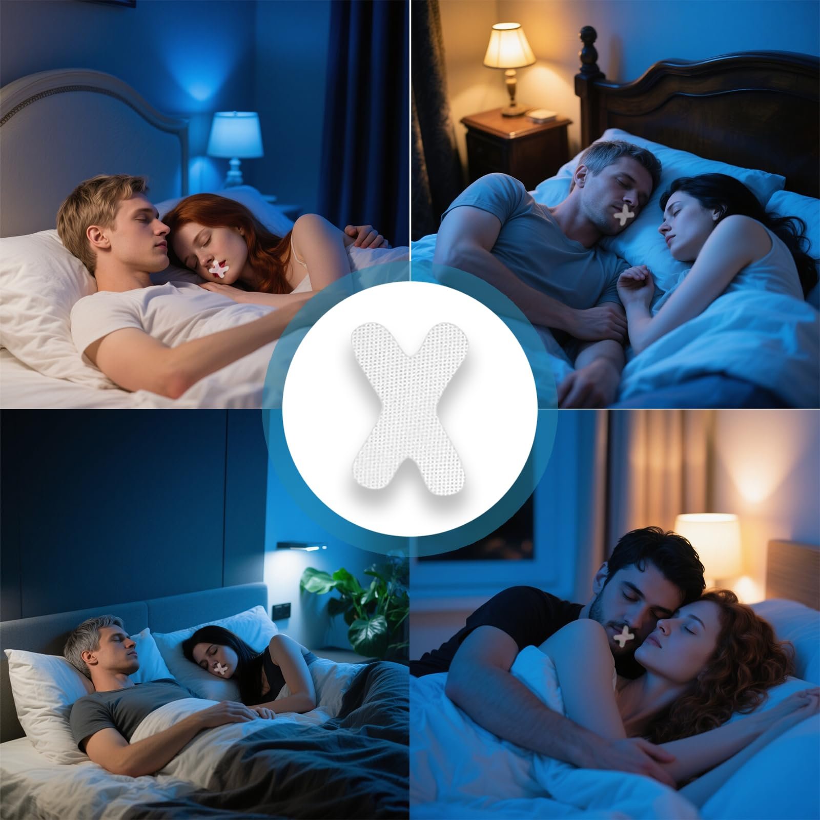 Стрічки для рота для сну (120 шт. в упаковці), фото №7