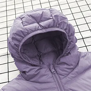 Зимова Куртка Mjjsk для дітей хлопчиків дівчаток з капюшоном synthetic.ua - Фото 1