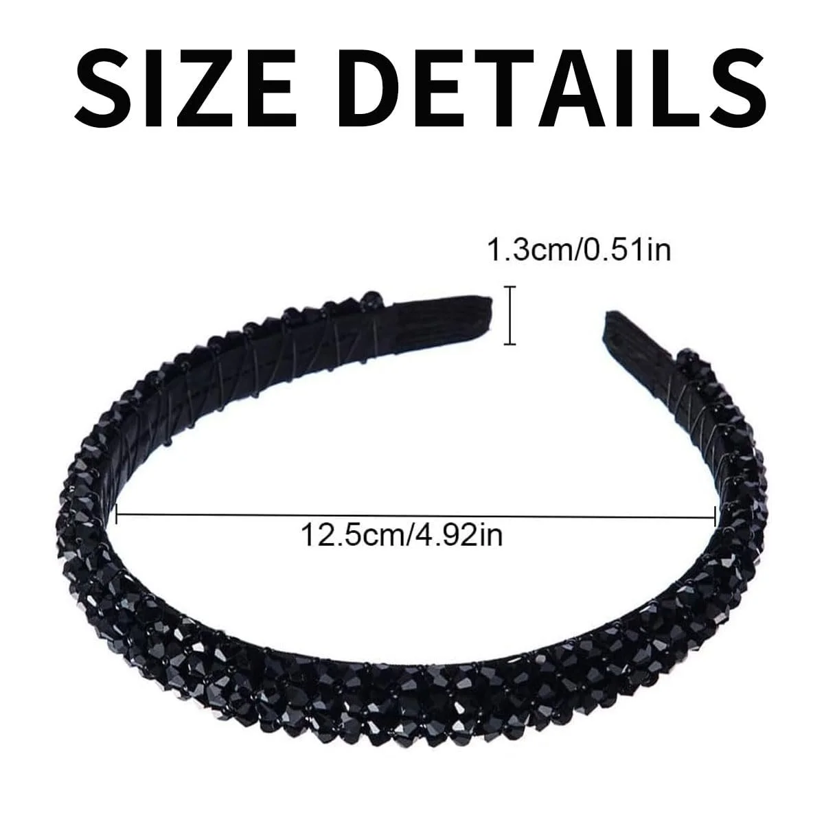 Обруч Кристалл Жемчуга Ручной Работы, фото №3