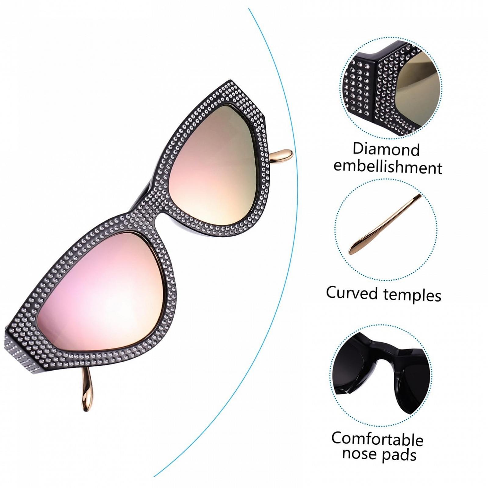 Трикутні сонцезахисні окуляри PACKOVE Жіночі, фото №3