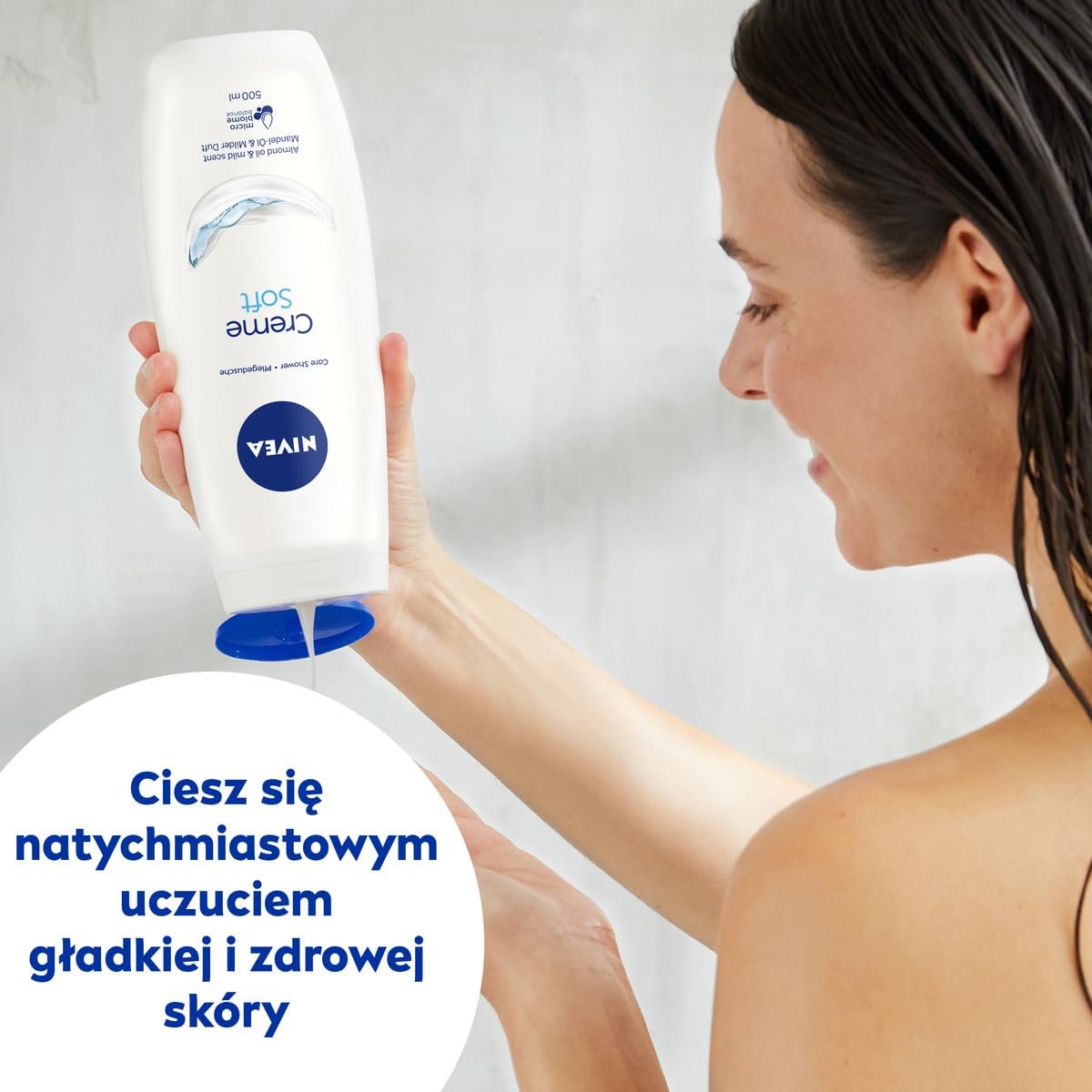 Гель для душа NIVEA Creme Soft с миндальным маслом 500 мл (упаковка из 3 шт.), фото №5
