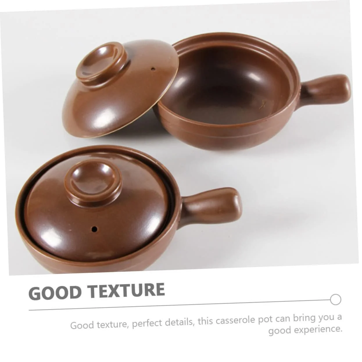 Керамічний Ківш Ciieeo літієвий термостійкий з кришкою, фото №5