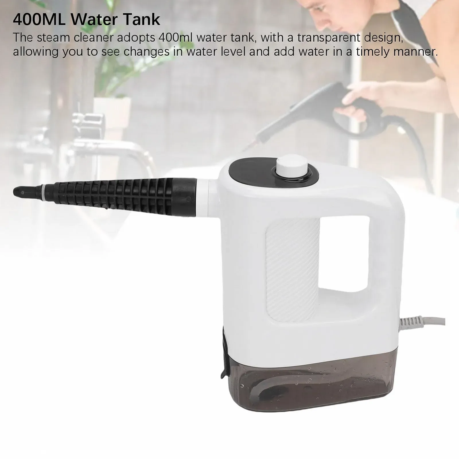 Ручний пароочисник HEEPDD 1200 Вт 400 мл, фото №2