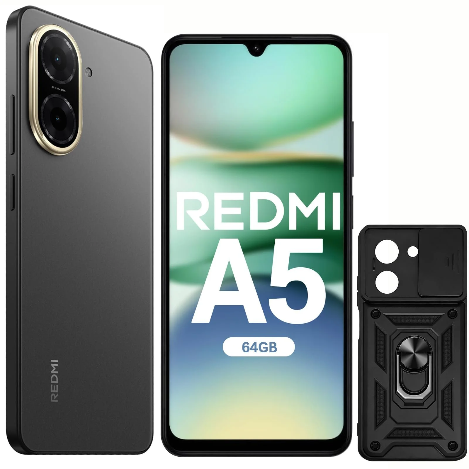 Смартфон Xiaomi Redmi A5 Dual 64GB 3GB RAM Черный, фото №1 Смартфон Xiaomi Redmi A5 Dual 64GB 3GB RAM Черный, фото №1