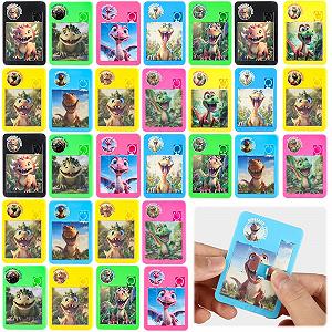 Набор пазлов-пятнашек Динозавры 16 шт. 5 x 7 см - Фото 1