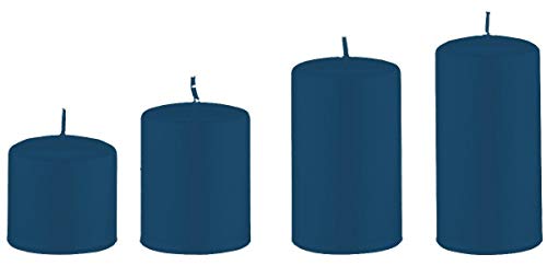Набор Advent Wreath Свечи Graduated Blue Petrol Диаметр 5 см, фото №1
