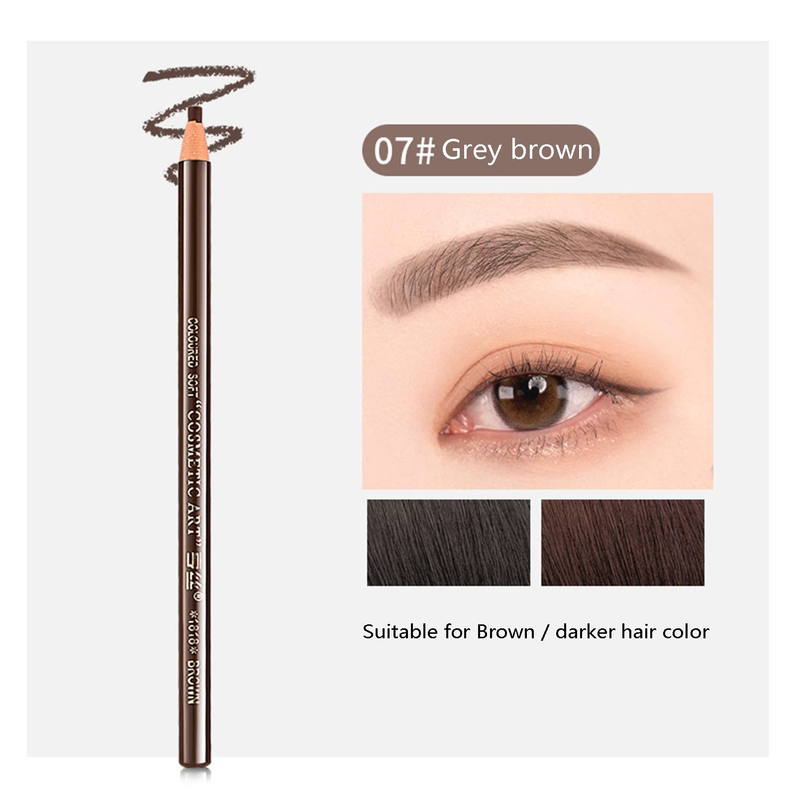 Пудра для брів Browser Fix Waterproof Non-Smudged Real Wholesale Eyebrow Makeup Artist Special Makeup Eyebrow Gel Transparent, фото №3