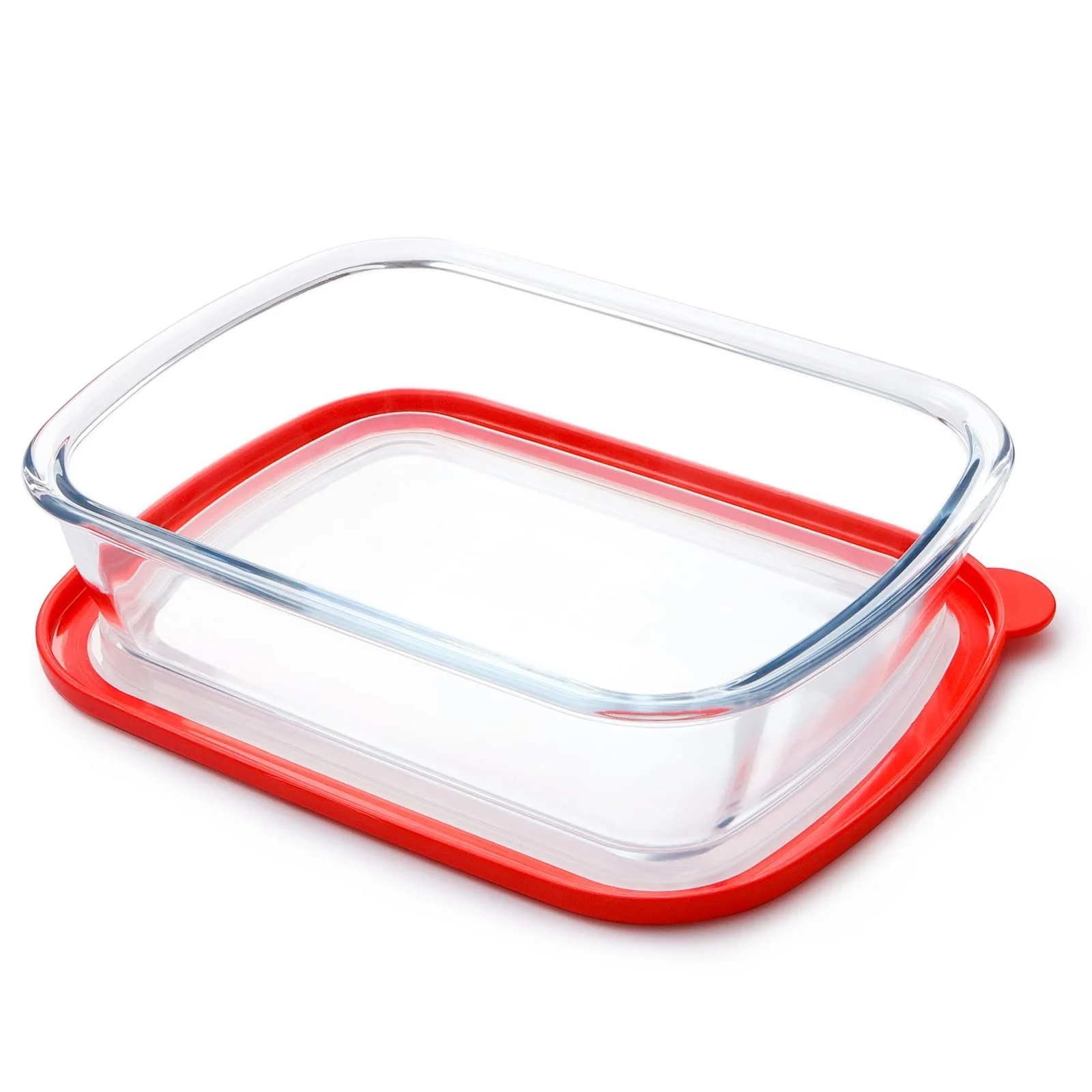 Форма для запекания стеклянная NUTRIUPS с крышкой 3 л, фото №1