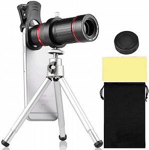 Телескопический объектив HD Focusing Mobile Phone 18X Metal Universal Telephoto Lens - Фото 1