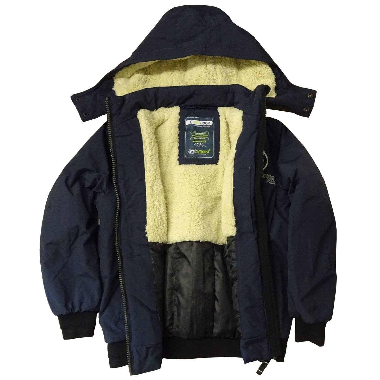 Зимняя куртка с капюшоном Outburst 6829104 для мальчиков, функциональная, водоотталкивающая, фото №3 Зимняя куртка с капюшоном Outburst 6829104 для мальчиков, функциональная, водоотталкивающая, фото №3