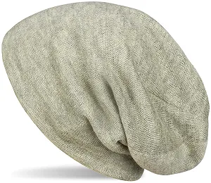 Шапка-бини styleBREAKER Мягкая вязаная, Меланж, Slouch, Длинная, Унисекс 04024109 - Фото 1