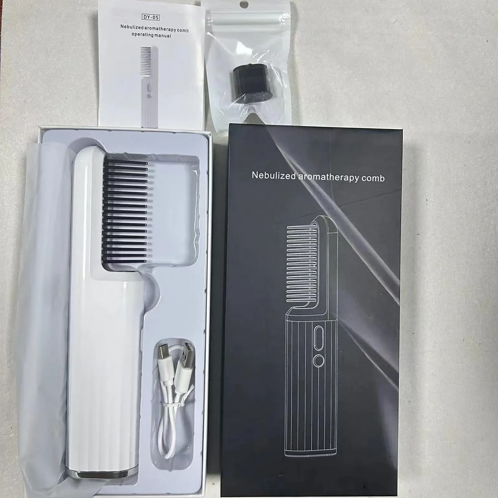 Щетка-выпрямитель электрическая Паровая USB-C 600 мАч, фото №6 Щетка-выпрямитель электрическая Паровая USB-C 600 мАч, фото №6