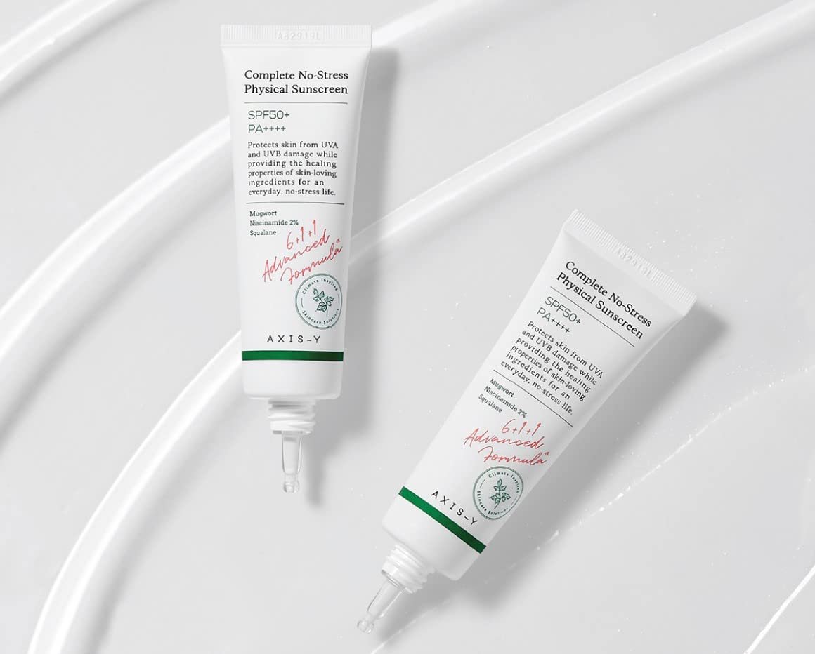 Солнцезащитный крем AXIS-Y Complete No-Stress Physical SPF 50+ PA++++ 50 мл, фото №1