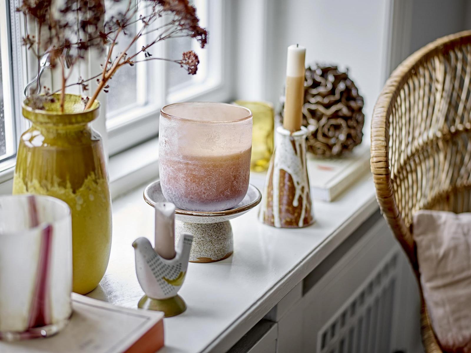 Подсвечник Bloomingville Reem Stoneware Коричневый, фото №3