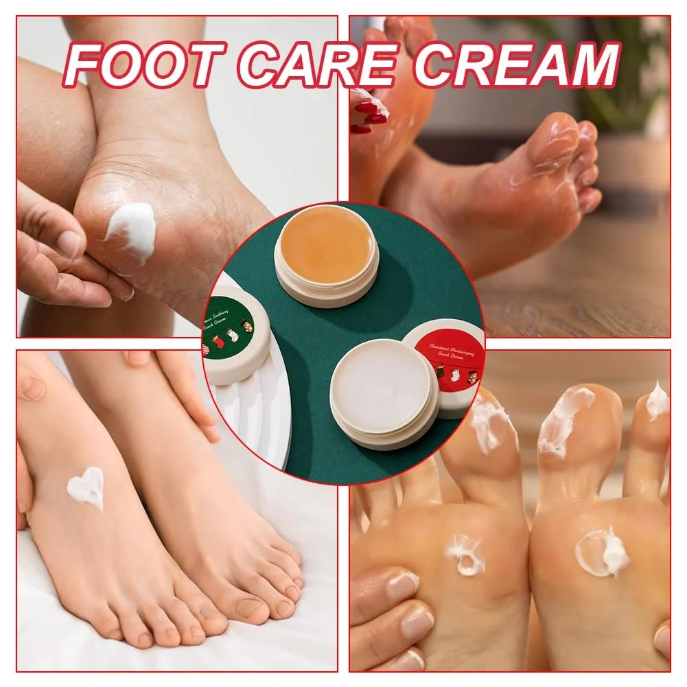 Крем для рук, набір: 2 креми для рук, 2 бальзами для губ, 2 креми для потрісканих ніг, фото №7