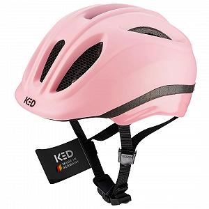 Шолом дитячий велосипедний KED Meggy II Trend 2024, Flamingo Pink Matt, 44-49 (XS), сітка від комах, інтегрований світлодіодний задній ліхтар, технологія MaxShell - Фото 1