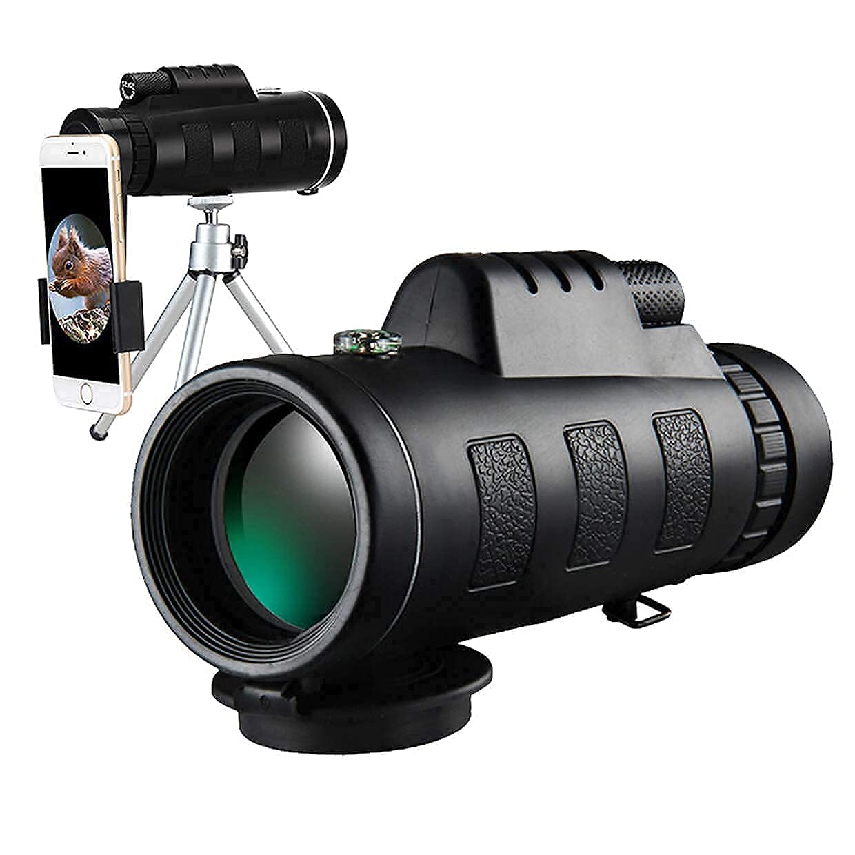 Монокуляр Telezoom 12X50 FMC-объектив/Bak4 Водонепроницаемый, фото №5