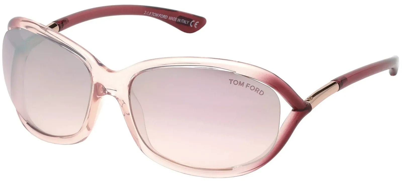 Солнцезащитные очки Унисекс Tom Ford Jennifer FT0008 61 Розовый блеск, фото №1