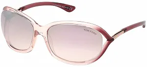 Солнцезащитные очки Унисекс Tom Ford Jennifer FT0008 61 Розовый блеск - Фото 1