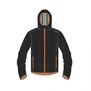 Куртка CMP Kid's Fix Hood Nero-Graffite - Фото 1