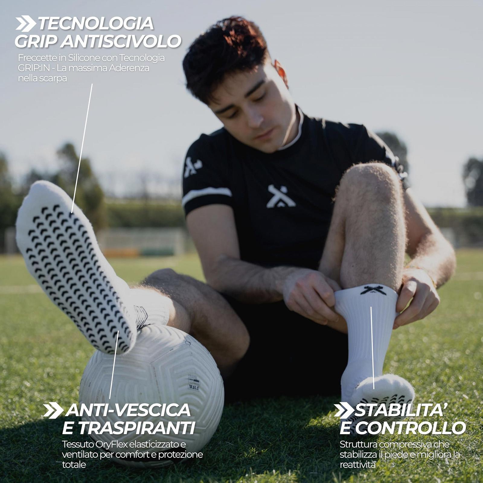 Спортивные носки SOXPro Non-Slip Anti-Bubble Full Control Темно-синий, фото №5