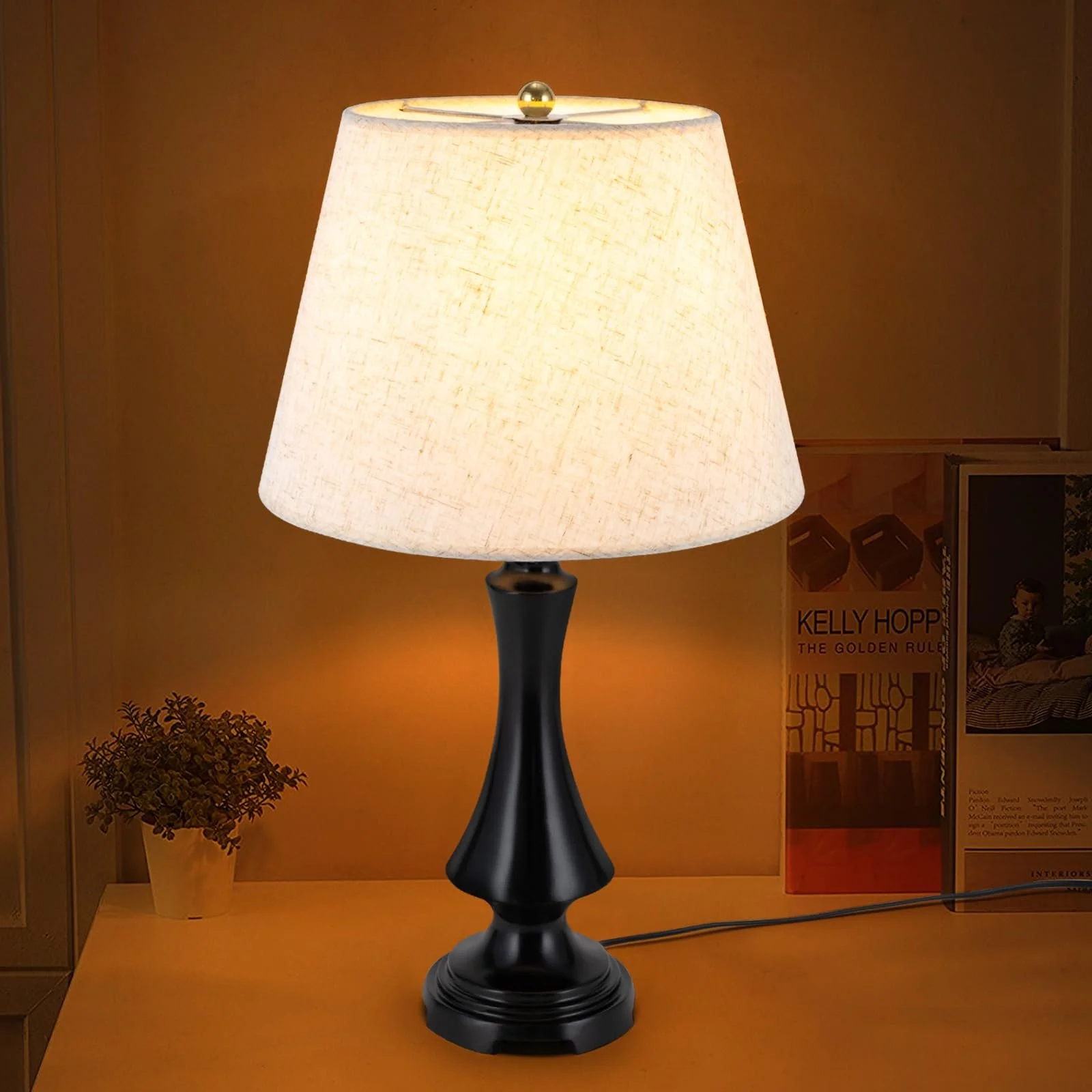 Настільна лампа інтер'єрна для ресторану та спальні, фото №5