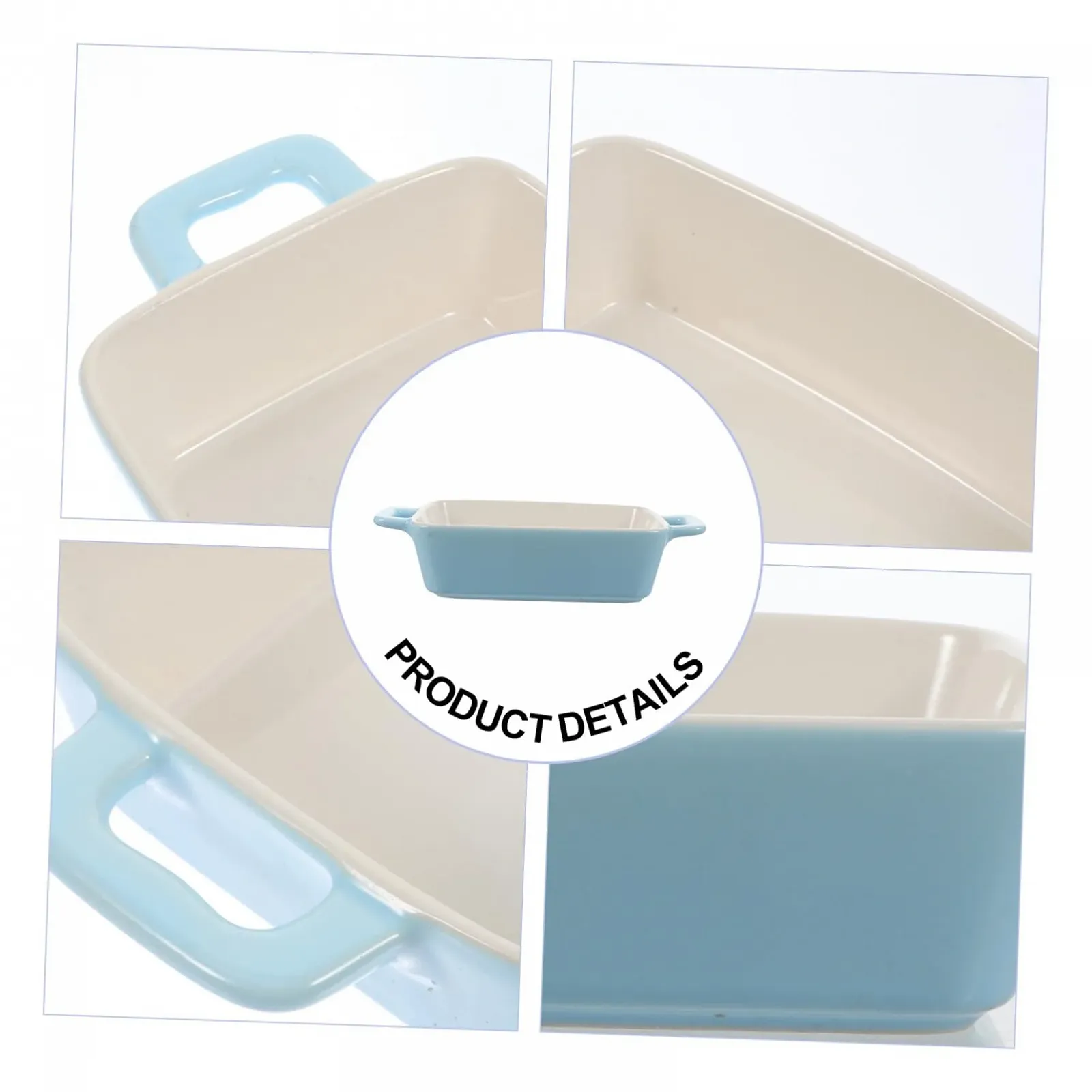 Форма для запекания VALICLUD керамическая креативной формы для дома и ресторана, фото №5