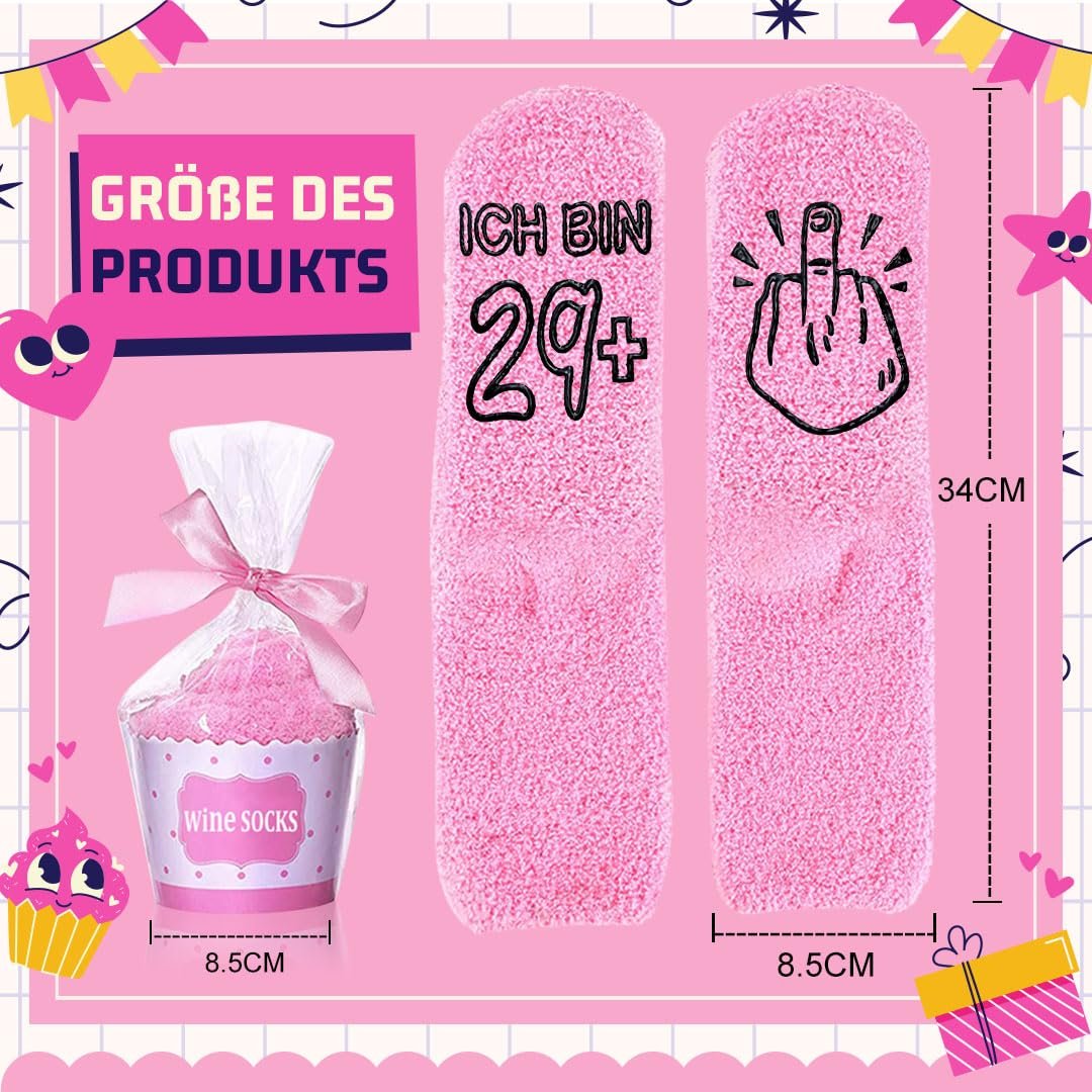 Носки в подарок женщине на 30-40 лет, нескользящие, мягкие носки, забавные подарки для женщин, подарок на день рождения девушке, дочери, маме, фото №2