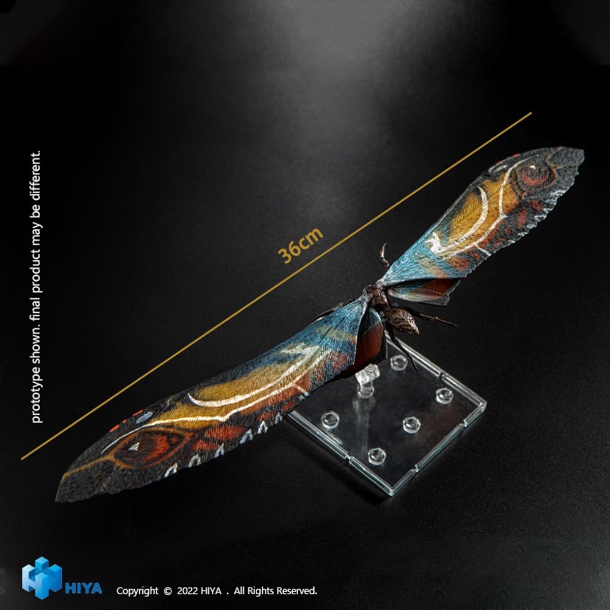 Фігурка HiPlay King of The Monsters HPEBG0075 Mothra Exquisite Basic Series, фото №6