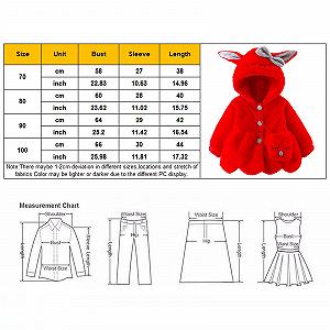 Зимняя мультяшная куртка с кроликом, теплая детская куртка, шерстяная куртка для мальчиков, детская куртка-мишка, детская переходная куртка, осенняя куртка synthetic.ua - Фото 1