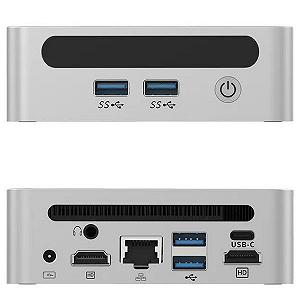 Міні-Пк GenMachine Ren 4000 / Ryzen 3 4300U / RAM 16GB / SSD 256GB / LAN / Wi-Fi / Bluetooth / Windows 11 / Сірий synthetic.ua - Фото 1