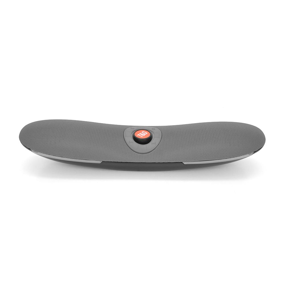 Колонка TG027 Bluetooth 4.1 до 10m 2х3W 4Ω 1200mAh 90dB TF card/USB DC 5V Gray, фото №1
