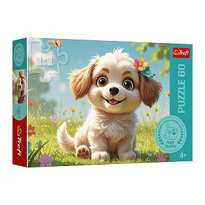 Пазл Trefl Родина Трефликів Puppy be! 60 елементів - Фото 1