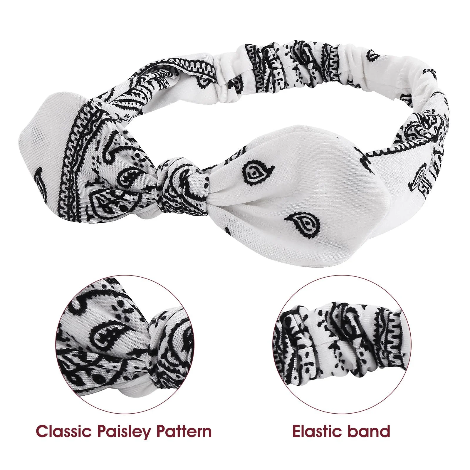 Повязка на голову Sibba Эластичная, фото №2