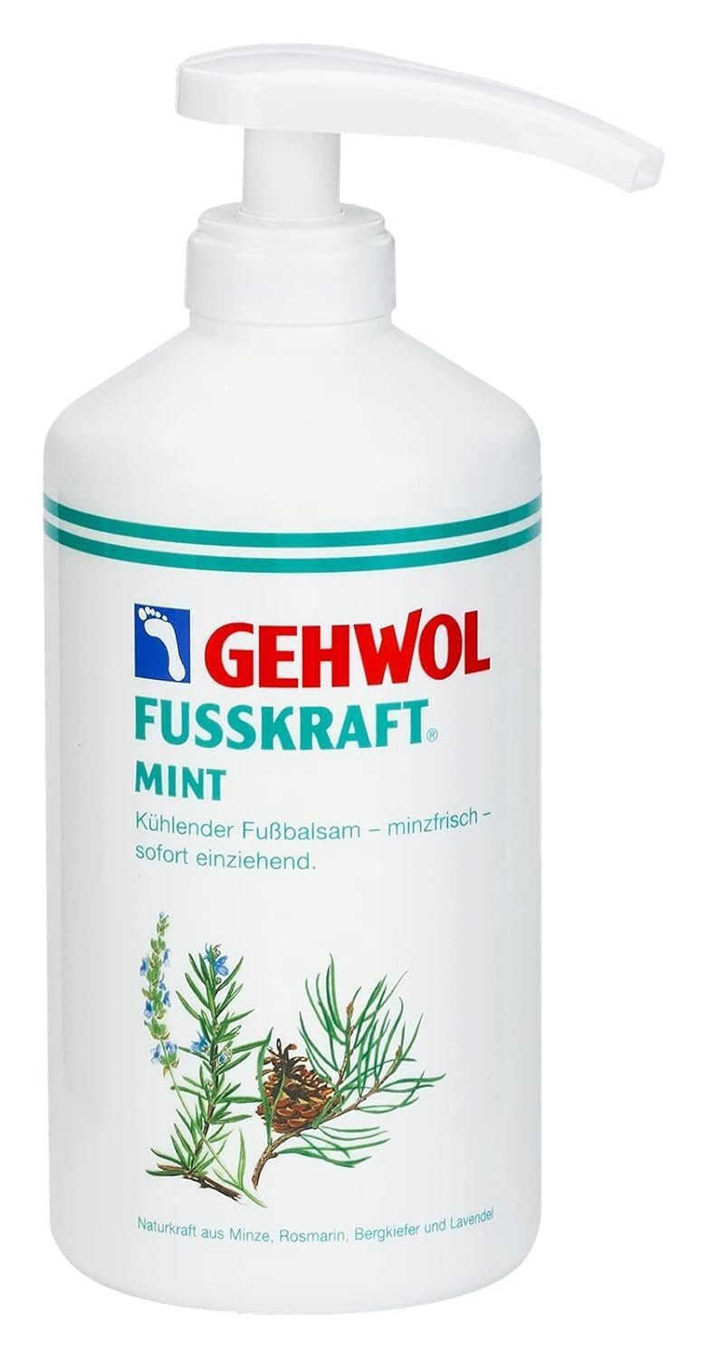 Охолоджувальний бальзам для ніг GEHWOL FUSSKRAFT MINT 500 мл, фото №1