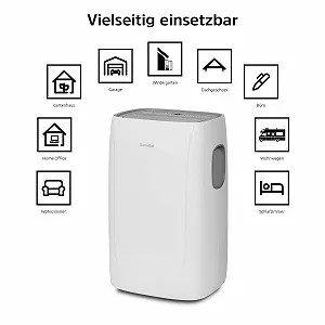 Мобильный кондиционер TechniSat TECHNIPOLAR 1 11000 BTU/ч 5 режимов до 35 м² Белый synthetic.ua - Фото 1