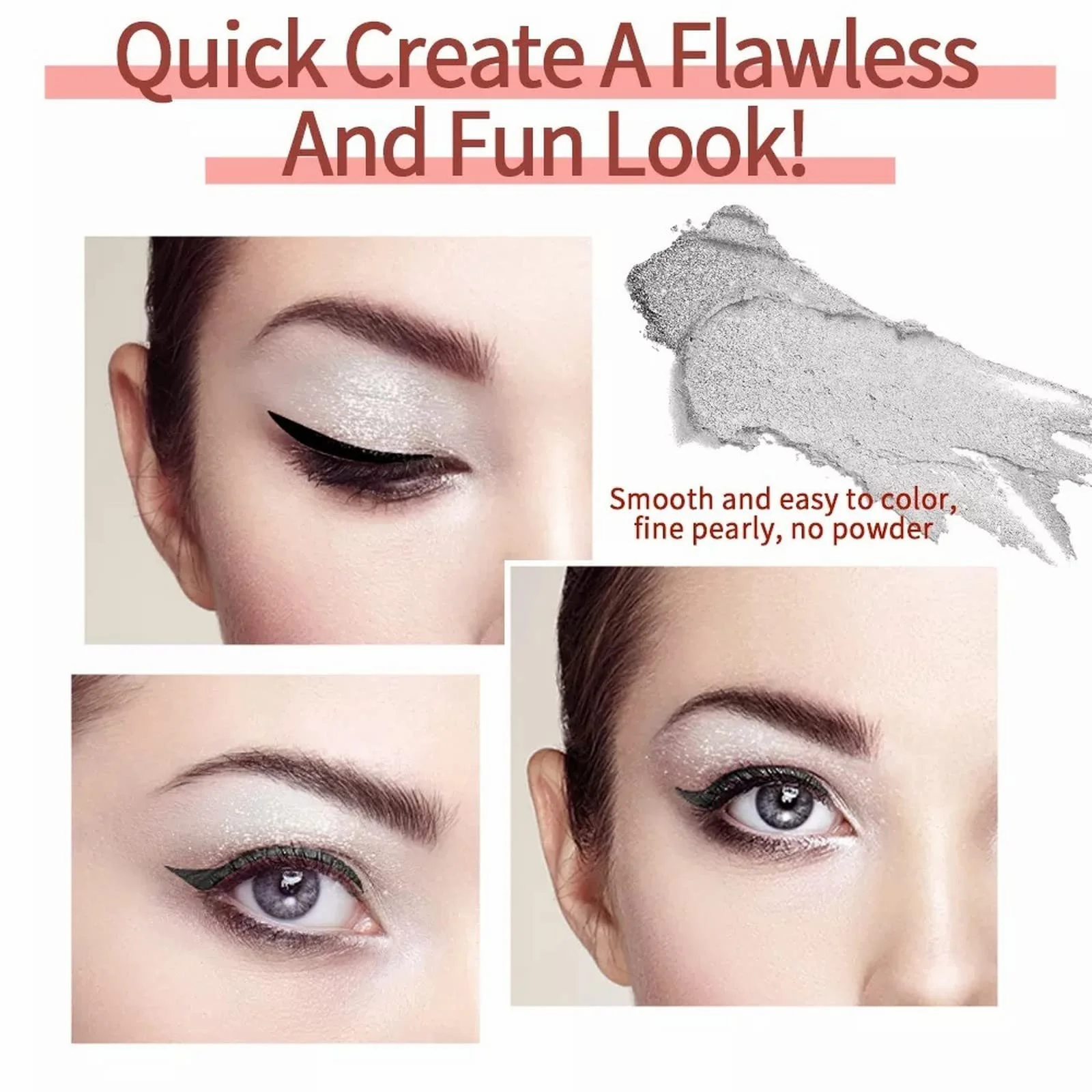 Тіні-олівець Glitter, One Size, фото №3