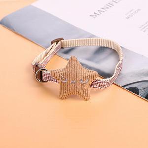 Ошейник Star Pet для собак малых пород и кошек коричневый 72773993 synthetic.ua - Фото 1