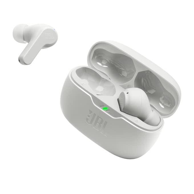Наушники JBL Wave Beam беспроводные внутриканальные IP54 IPX2 водостойкие белый, фото №4