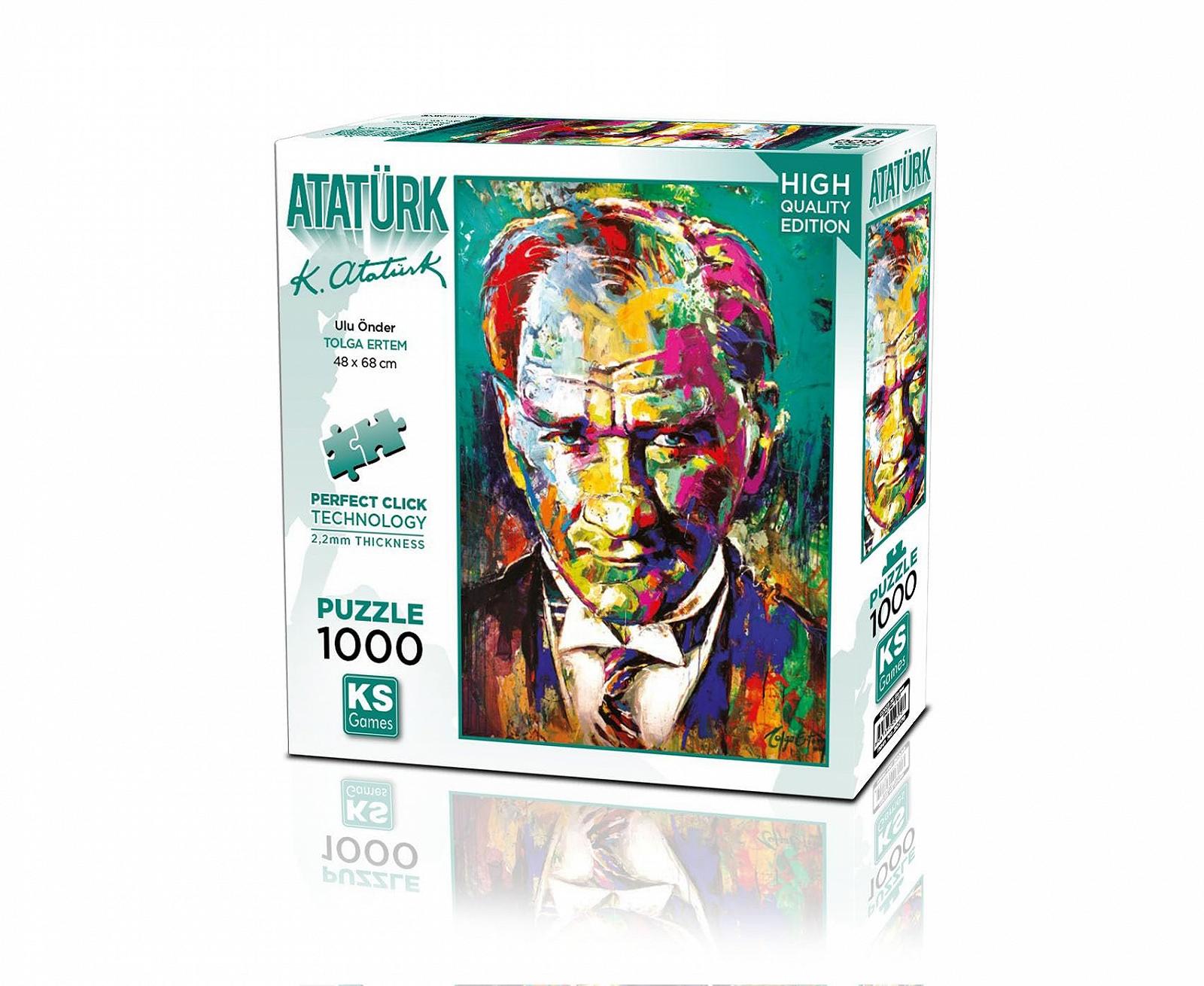 Пазл KS Puzzle 20770 Ulu Önder 1000 элементов, фото №1 Пазл KS Puzzle 20770 Ulu Önder 1000 элементов, фото №1
