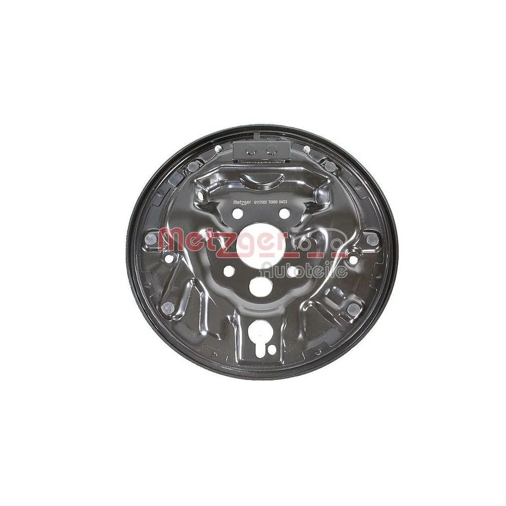 Щит гальмівного механізму METZGER 6117002 для VAG задня вісь права, фото №1