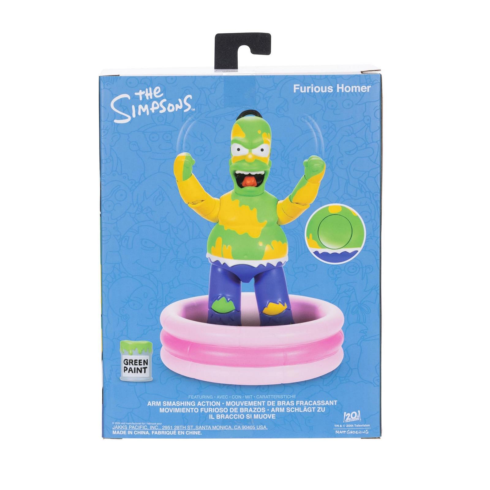 Екшн-фігурка Disney The Simpsons Premium Furious Homer, 12,7 см, фото №7
