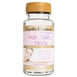 Витамины для волос кожи и ногтей Earths Creation Hair Skin Nails 60 tabs - Фото 1