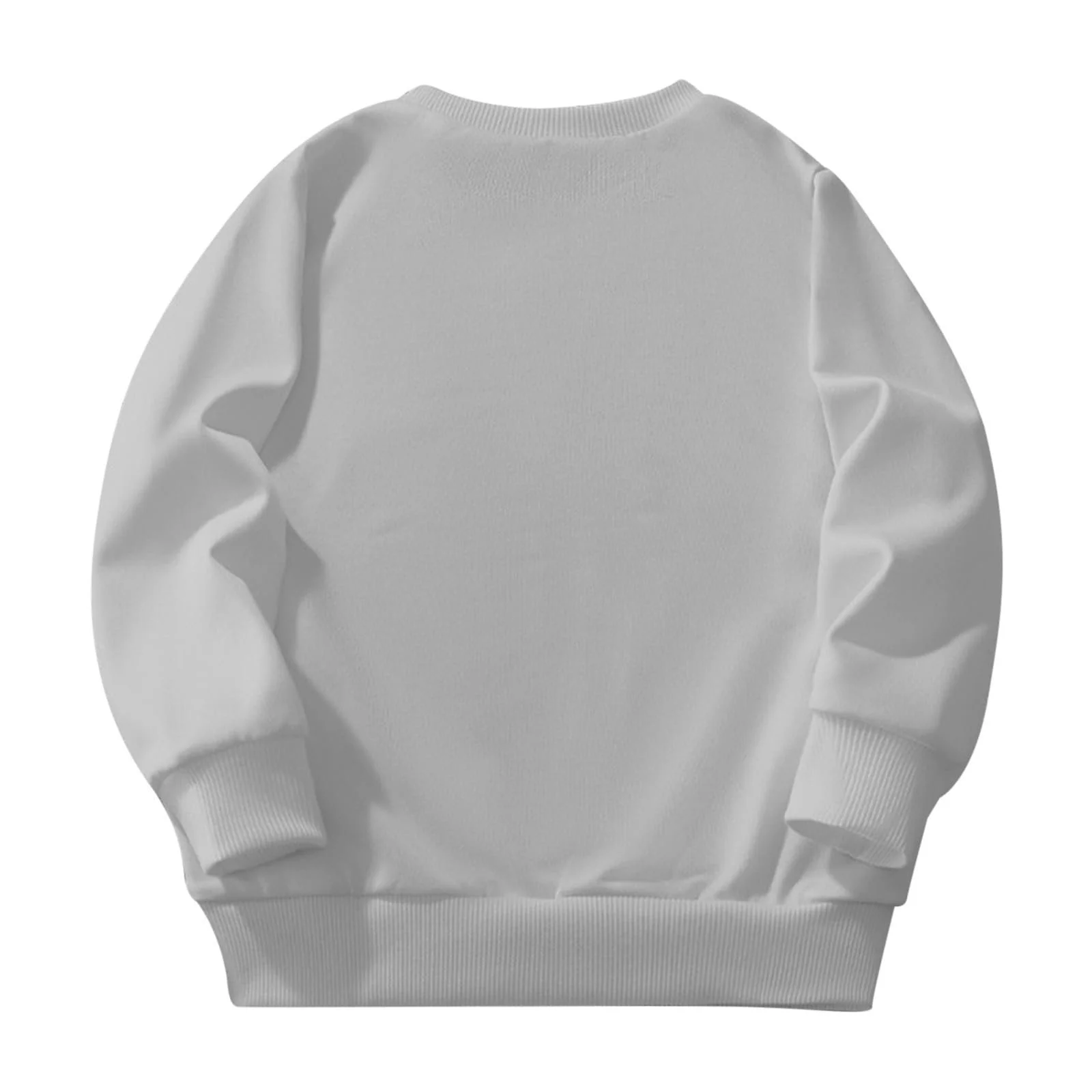 Детский рождественский джемпер для девочек, размер 134-176, свитшот с длинными рукавами и круглым вырезом, с принтом букв, легкая блузка, фото №2