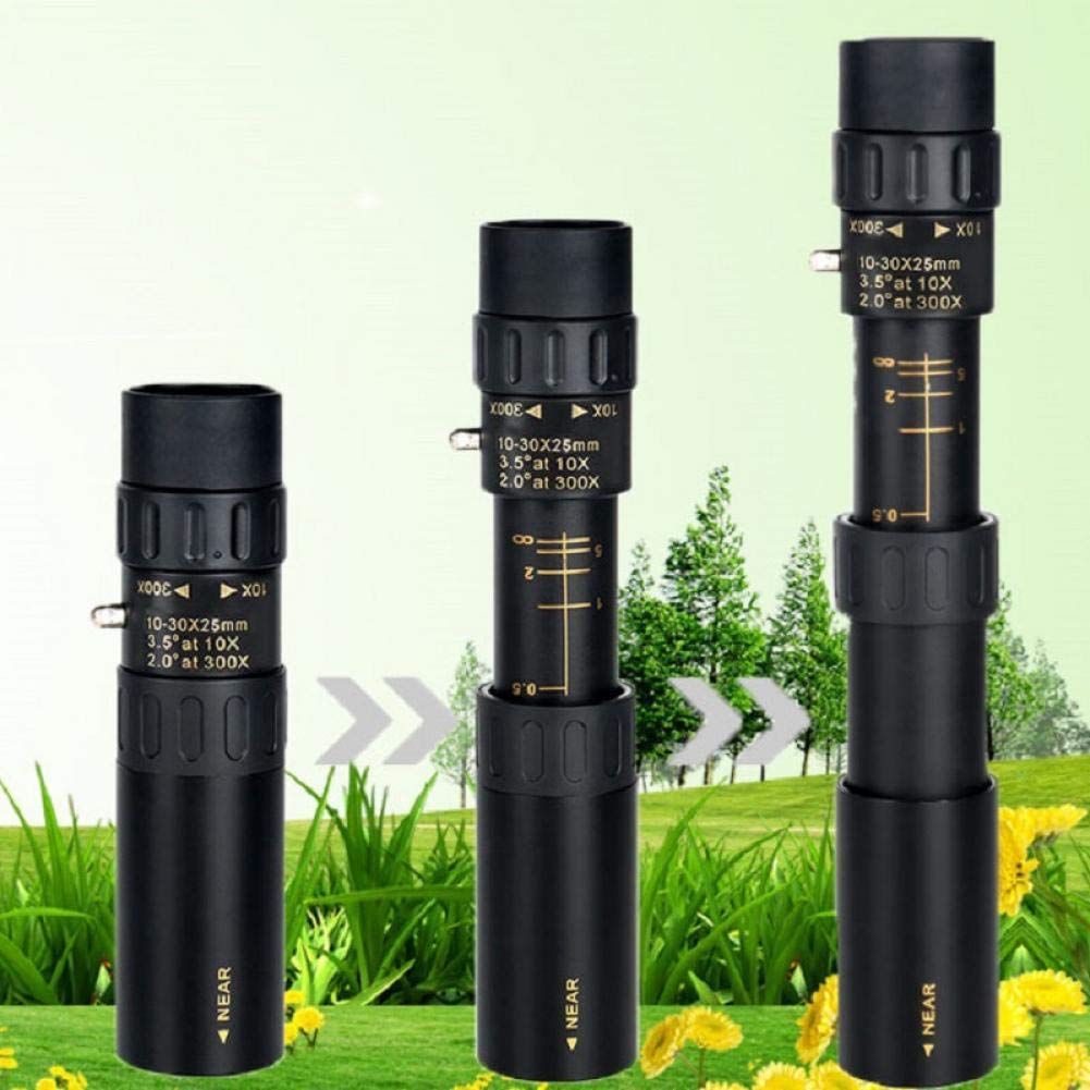 Монокулярний телескоп Lankater Metal 10-120x25 Zoom Підтримка смартфона Легка нічна видимість, фото №6
