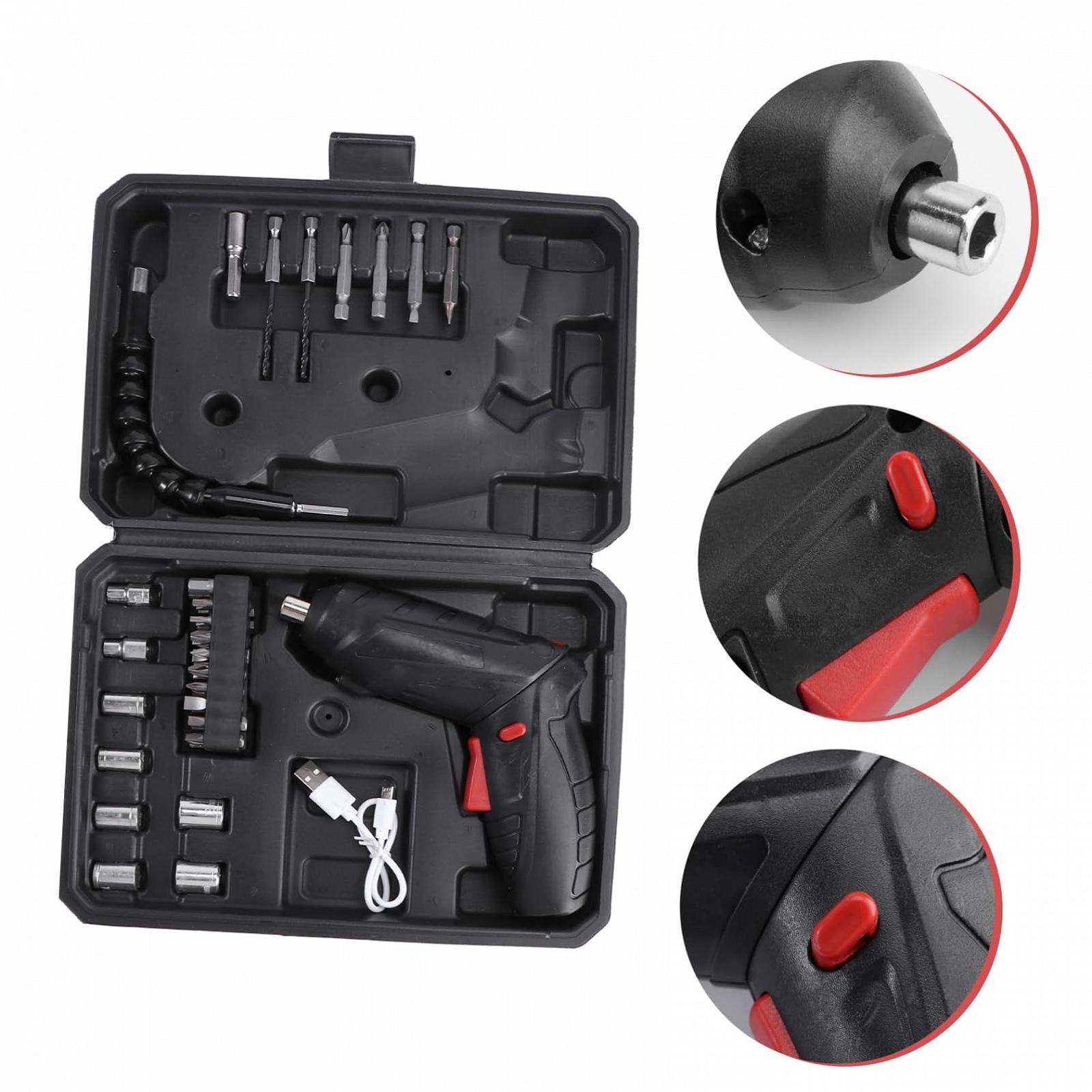 Шурупокрут DOITOOL Electronic Electric Drill Adapter Inalambrikos для ударного гайковерта меблевий пластиковий малий 1 набір, фото №2
