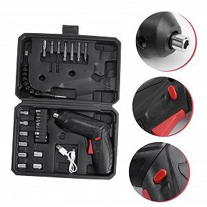 Шурупокрут DOITOOL Electronic Electric Drill Adapter Inalambrikos для ударного гайковерта меблевий пластиковий малий 1 набір synthetic.ua - Фото 1