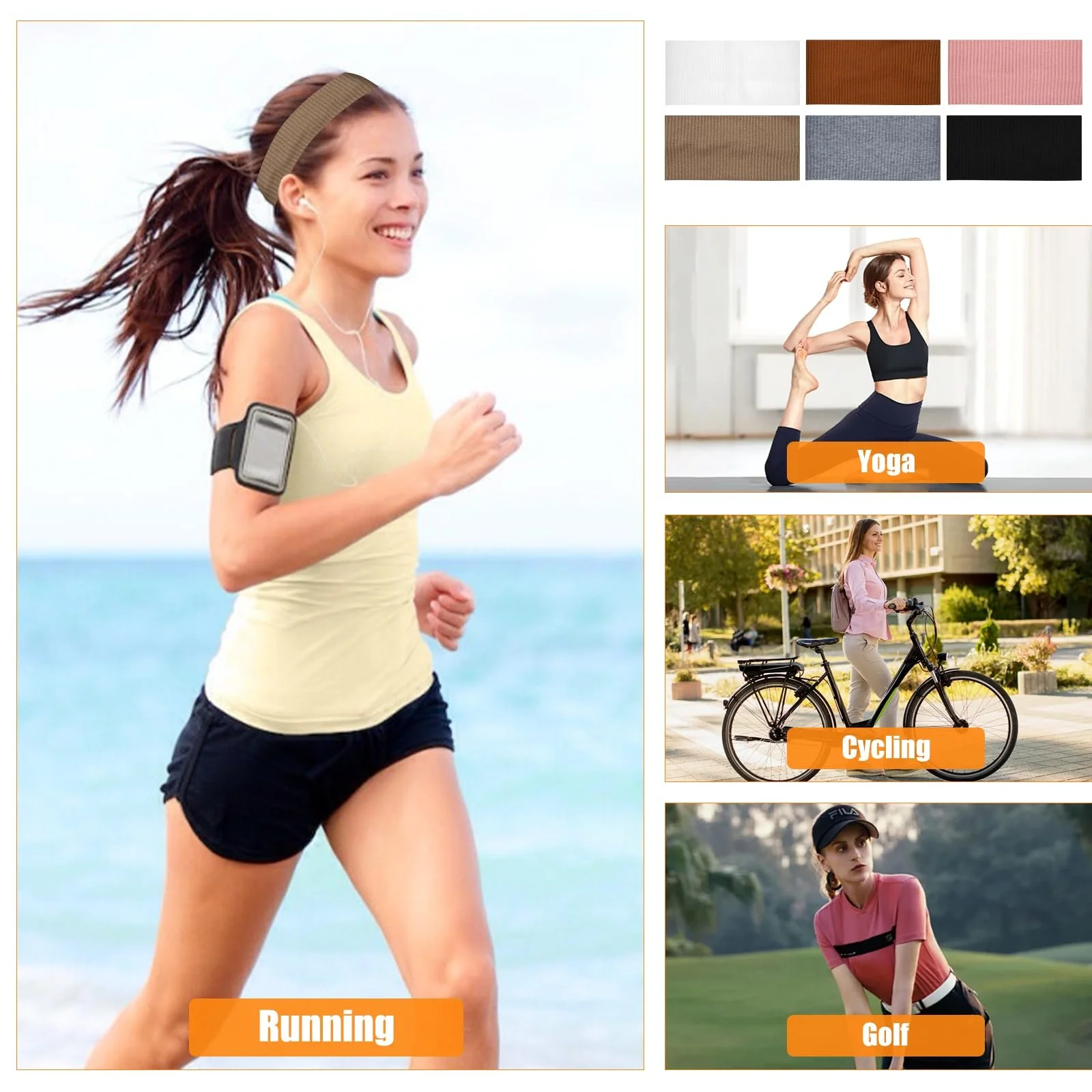 Эластические повязки для волос, фото №6