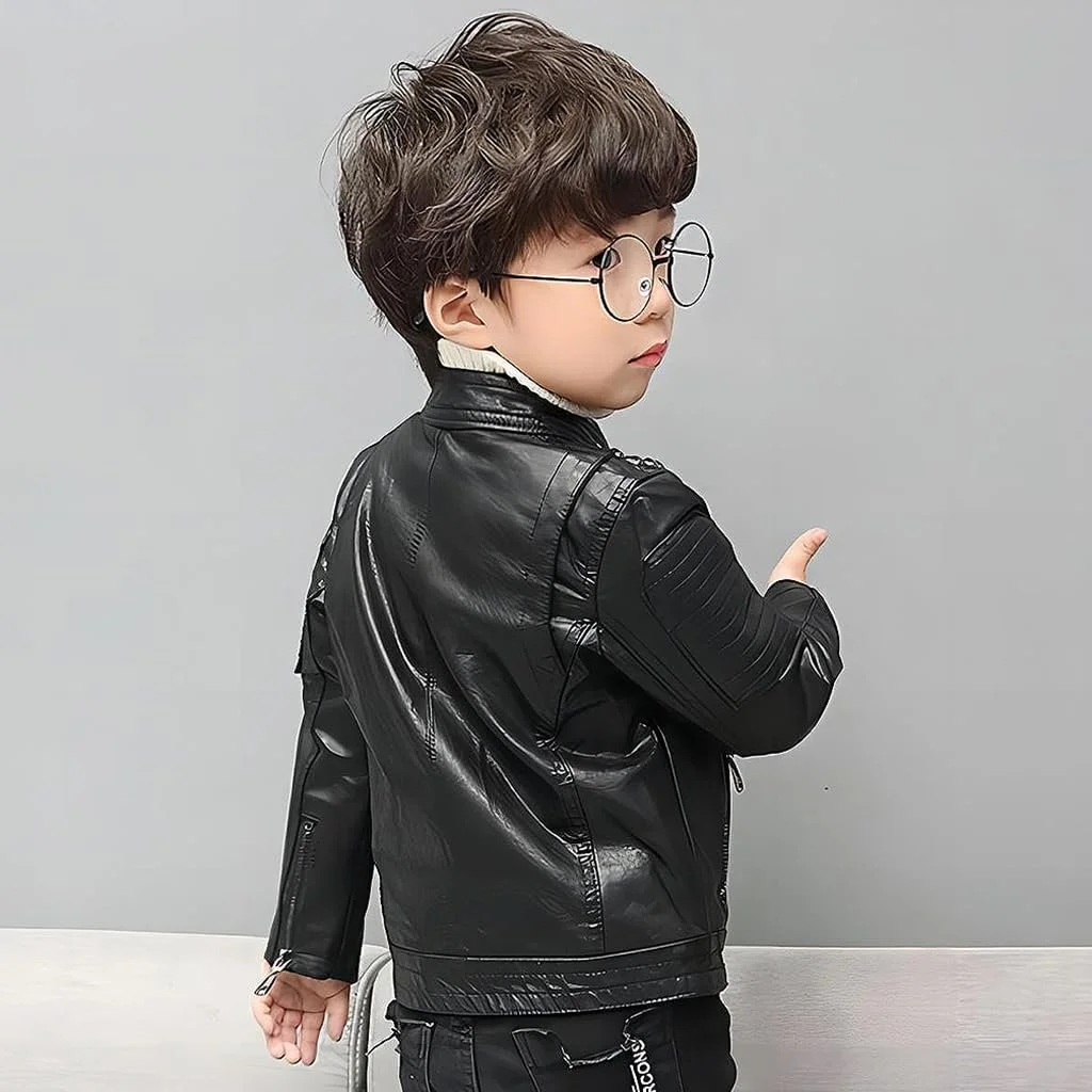 Шкіряна куртка Linboo Перехідна, фото №6 Шкіряна куртка Linboo Перехідна, фото №6